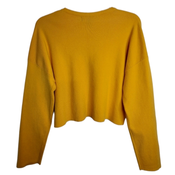 Forever 21 Women's Knit Sweater Mustard Size M - Picture 2 of 13